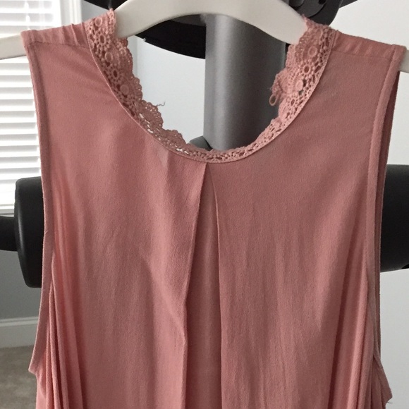 Blush Color Long Tank - Picture 3 of 4